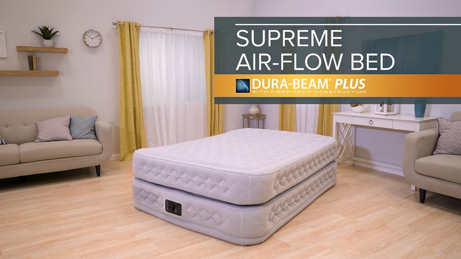 Надувная кровать intex supreme air flow